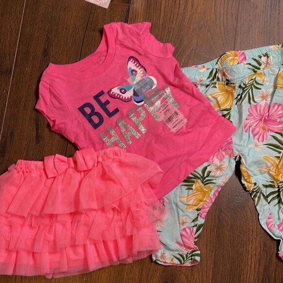 (7) Piece Carter’s + Baby GAP Girls 6 Mo Spring Summer Set 6M - Picture 7 of 9
